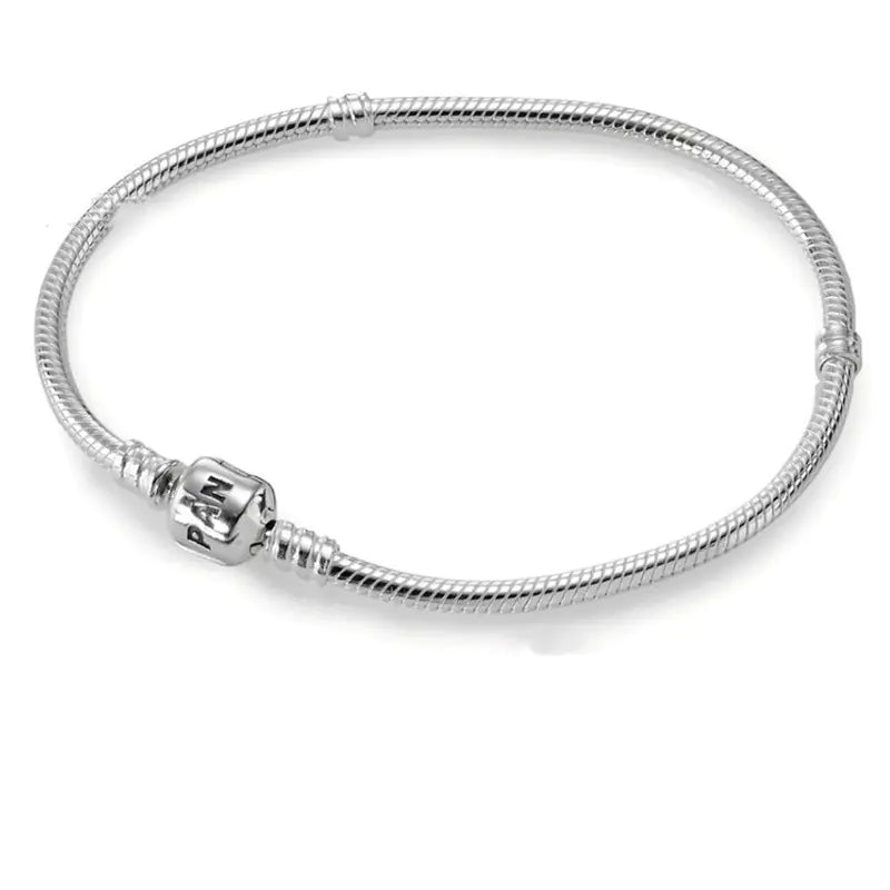 Panjia Logo Charm Bracelet - Simple DIY Bead Chain