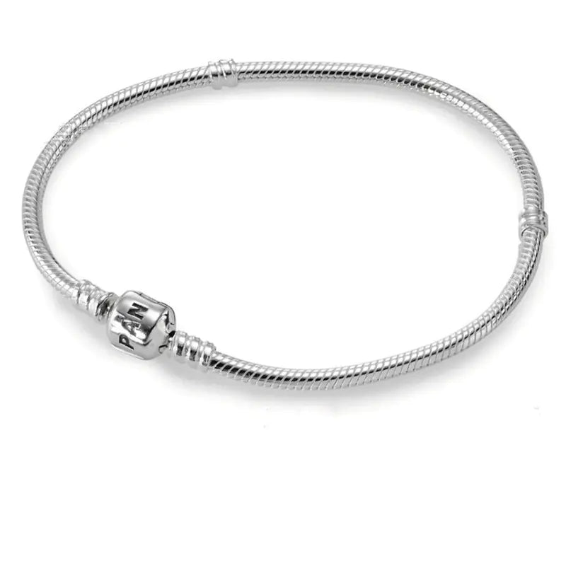 Panjia Logo Charm Bracelet - Simple DIY Bead Chain